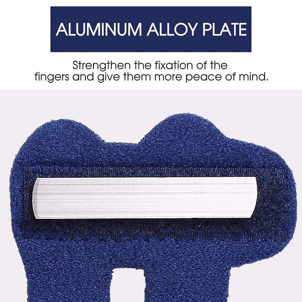 11Pcs/Set Finger Guard Sleeve Finger Splint Suit Adjustable Finger Support Splint for Trigger Finger Arthritis and Ligament Pain