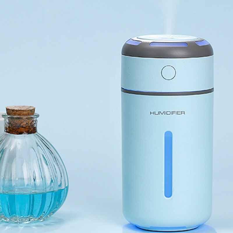 230ML Humidifier Ultrasonic USB Aroma Essential Oil Diffuser Air Purifier Lamp X6HF