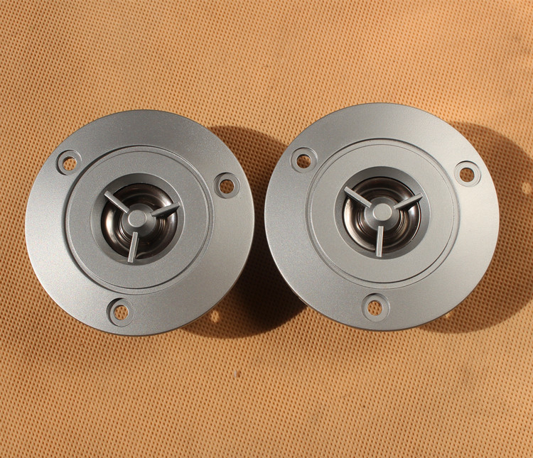 GHXAMP Hifi 3 inch Tweeter Speaker 8ohm 20 w Treble Luidspreker Titanium film Anti-magnetische Voor Auto Audio 2 weg Luidspreker DIY 2 stks