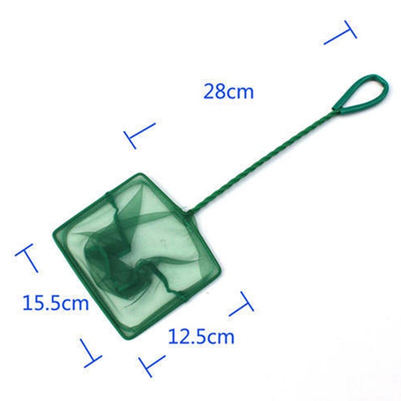 Aquarium Accessories Fish Tank Fish-catching Net Network Round Square Fish-catching Net Hand Stretching Aquarium Dip Net Dredge
