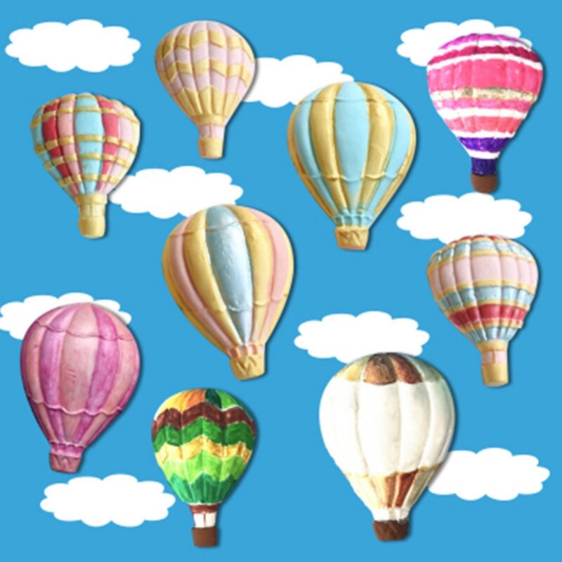 Gorący balon dmuchany foremki robić ciastek 4 sztuki zestaw foremki robić ciastek zestaw robić tłoczenia kremówka wycinaki tłokowe