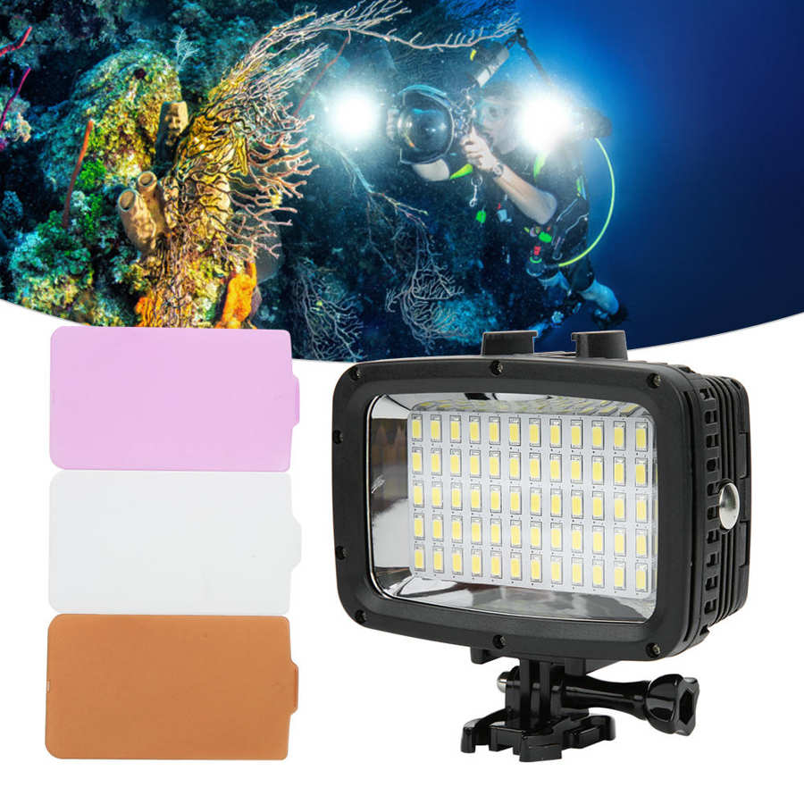 studio light SL 101 LED Diving Camera Video Fill Light 40M Waterproof 5500 6000K Photography Lighting photo light Diving