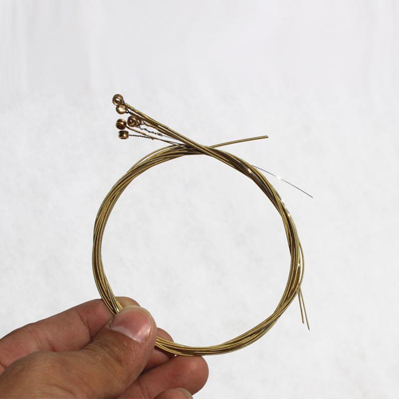 6 stuks/set akoestische gitaarsnaren regenboogkleurige gitaarsnaren voor akoestische folkgitaar klassieke gitaar meerkleurig