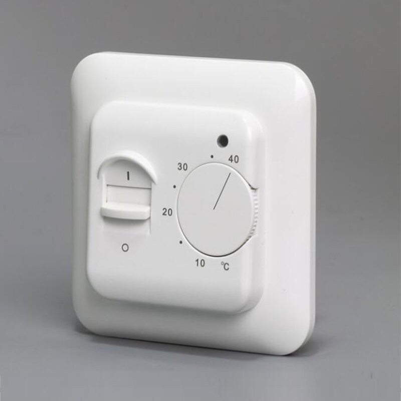 Floor Electric Heating Thermostat 16A 220V 5-40℃ Celsius Mechanical Temperature Controller