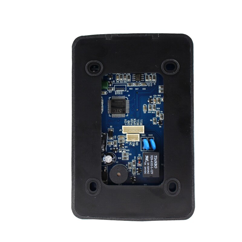 Lector de tarjetas EM con Control de acceso independiente Rfid de 125KHz con 10 llaveros de cerradura sin llave para sistema de seguridad de entrada