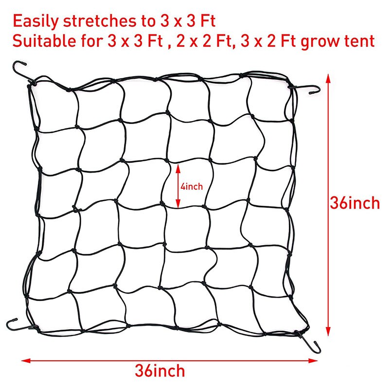 Elastic Trellis Netting Flexible Net Trellis Garden Trellis Netting Suitable for Courtyard Garden Potted Plants Climbing Plants