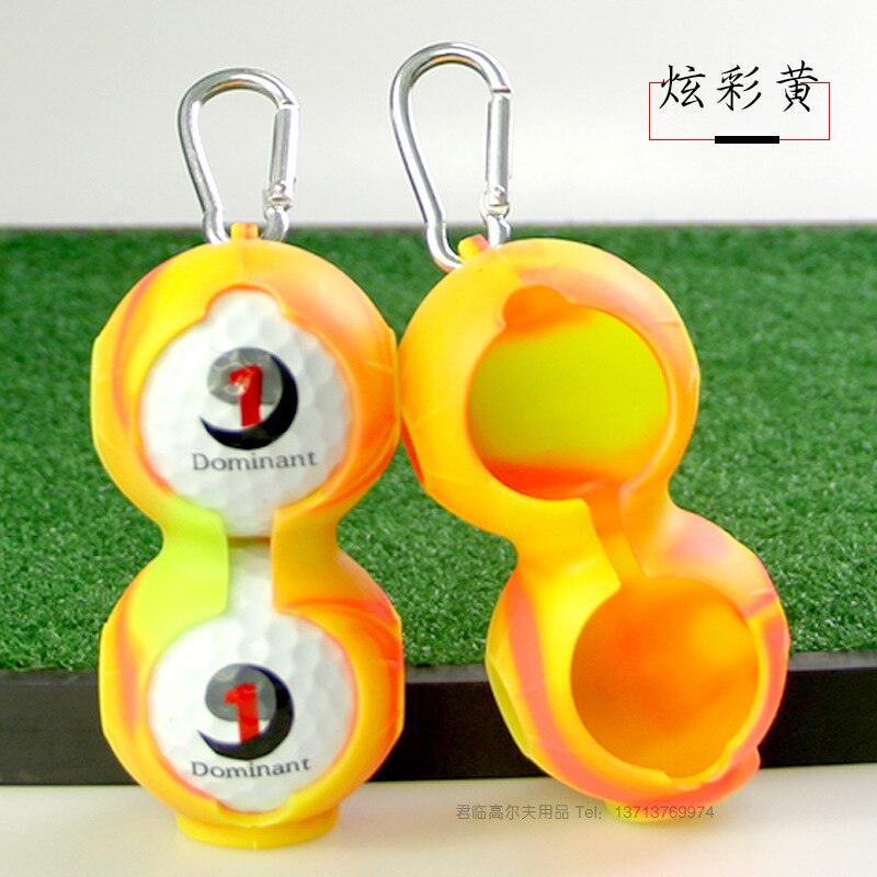 Housse de Golf en Silicone, 2 pièces d'accessoires de Golf, peut être accroché à la ceinture