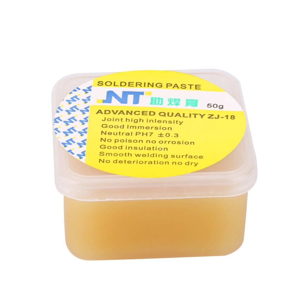 Colofonia de 50g para soldar pasta decapante para soldar soldadura crema de grasa para teléfono PCB, materiales didácticos