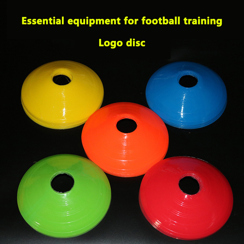 10 Stuks Kegel Set Voetbal Trainingsapparatuur Voor Kid Pro Disc Kegels Agility Oefening Obstakels Vermijden Sport Training Accessoires