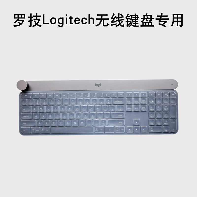 Waterdicht Stofdicht Clear Transparant Siliconen Toetsenbord Cover Protectors Voor Logitech Craft Geavanceerde Mx Toetsen Keyboard