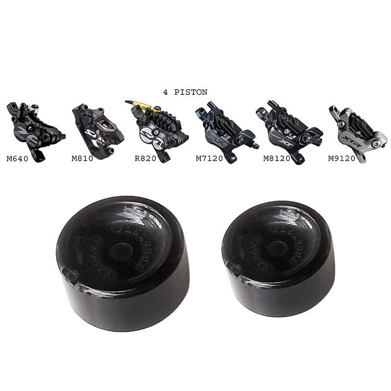 Kit de pistão de freio a disco hidráulico para bicicleta, para shimano m640 m810 m820 m7120 m8120 m9120 pinça de freio