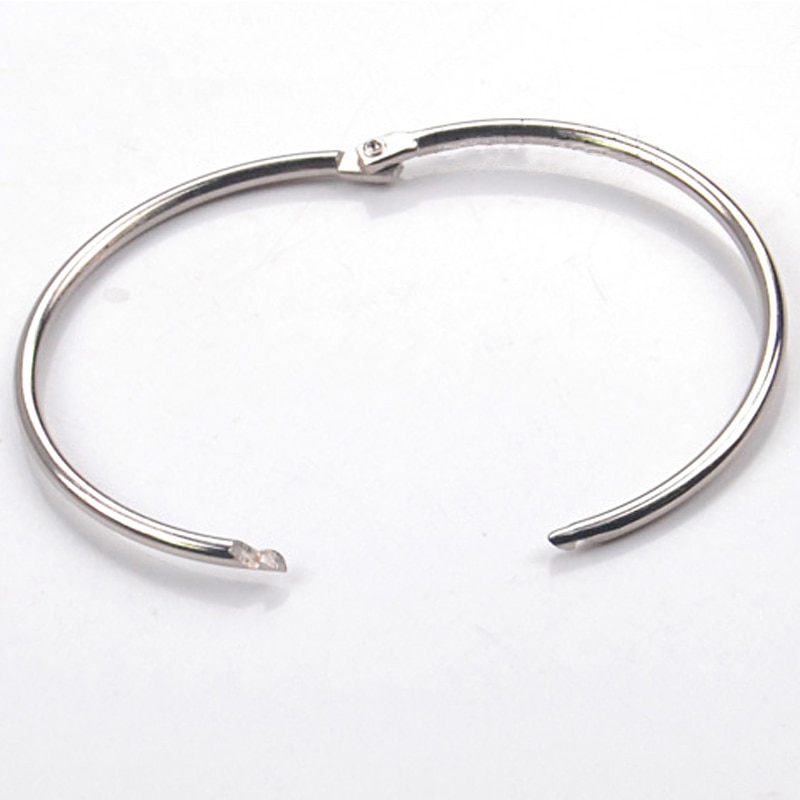 Key O Ring 10pcs Spring Gate O Ring Unwelded Key Ring Leather... – Grandado