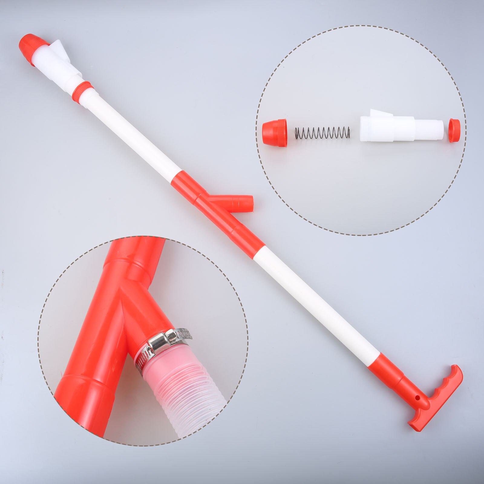 Manual Backpack Fertilizer Spreader Tool Single Tube Fertilizer Applicator for Garden Agricultural Corn Vegetable Fruit Tree Top