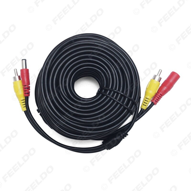 20 m rca Video Strip Line Reversing Detection Line 20M Car RCA Vehiclel Backup Camera Image Video Line
