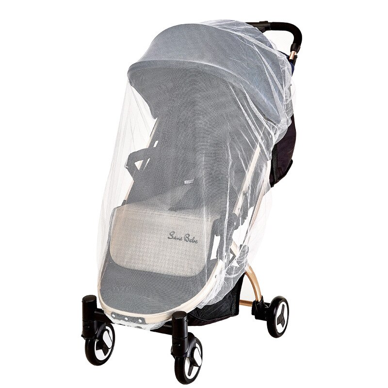 Baby Carriage Cart Mosquito Net for Pram Toddler Infant Stroller Crip Netting Pushchair Mosquito Insect Net Safe Mesh: 2