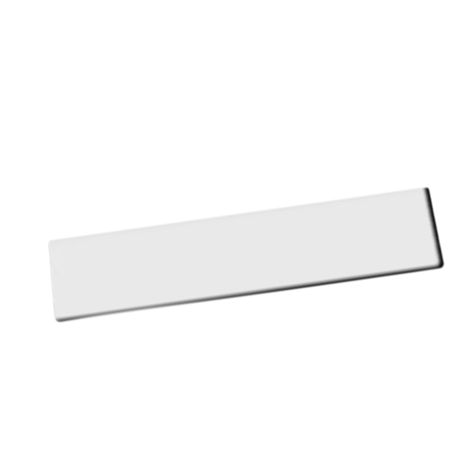 Dragon Boat Paddle Tip Protector for Water Sports Silicone Paddle Edge Guards: WHITE