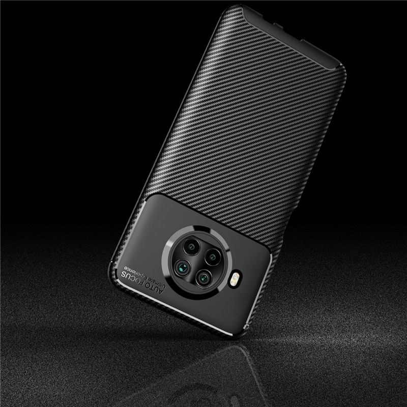 For Xiaomi Mi 10T Lite 5G Case Silicone Slim Carbon Fiber Anti-knock Case For Xiaomi Mi 10T Lite 5G Cover For Xiaomi 10T Lite 5G