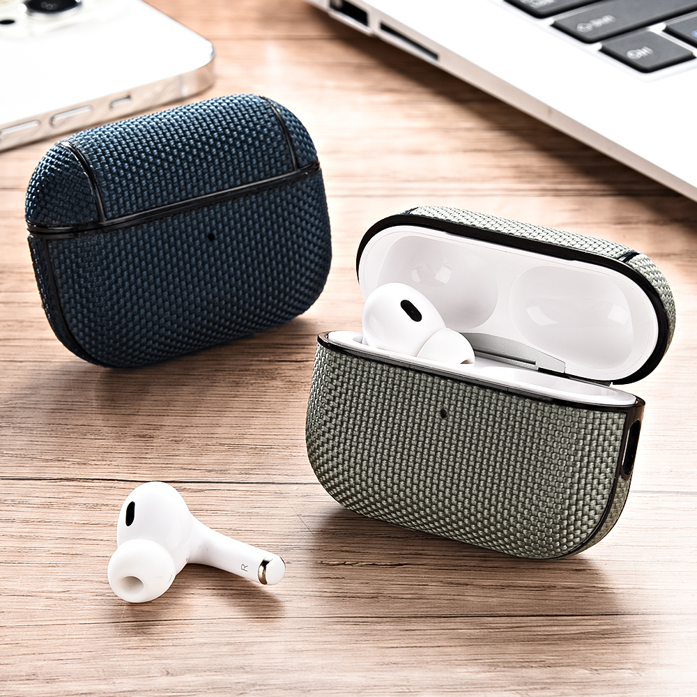 Dla AirPods 2 etui na słuchawki wodoodporne nylonowe etui ochronne na Apple Air Pods 2 1 3 pro Fundas bezprzewodowe etui z funkcją ładowania