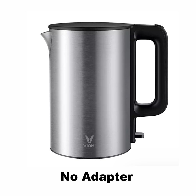 Viomi Electric Kettle 1800W Fast Boiling Automatic Power-Off Stainless Steel Water Kettle 1.5L Home Thermo Pot Office Teapot: No Adapter