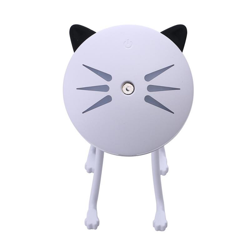 Cat Humidifier USB Mini Humidifier With Colorful Night Light Aromatherapy