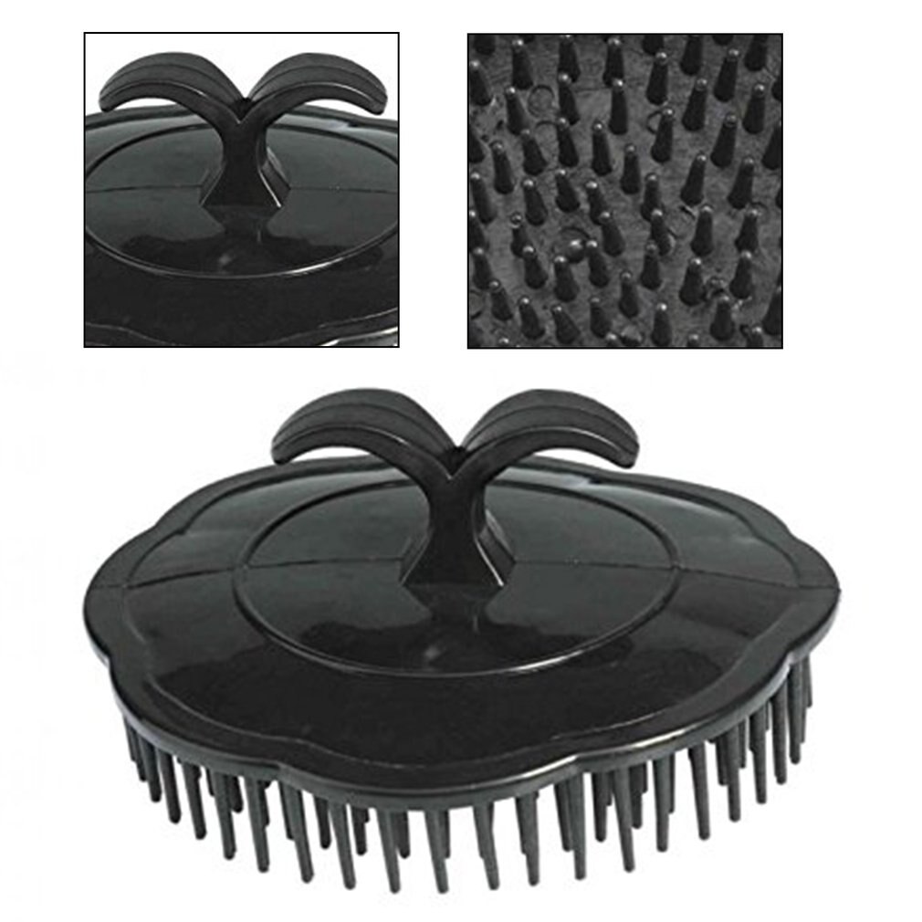 Brosse à cheveux de Massage Spa 1 pièce, brosse à shampoing Spa en Silicone, peigne de bain de douche, accessoires de brosse à cheveux, outil de coiffage doux