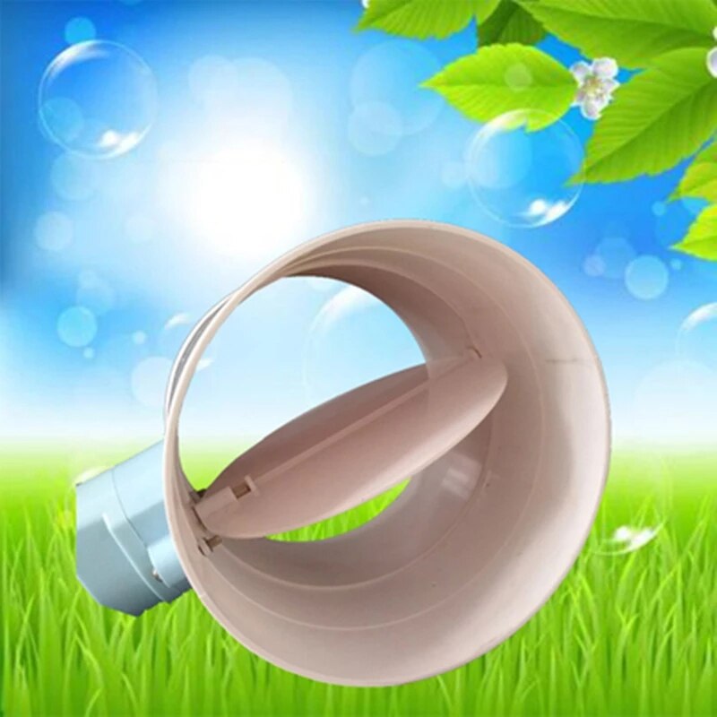Plastic Air Damper Valve HVAC Electric Air Duct Motorized Damper for Ventilation Pipe Valve 220V 24V 12V Free Ship