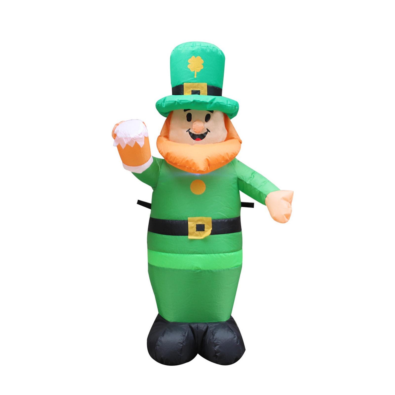 Opblaasbare Speelgoed Opblaasbare St Patricks Dag Opblaasbare Decor Voor Tuin Gazon Eu Adapter