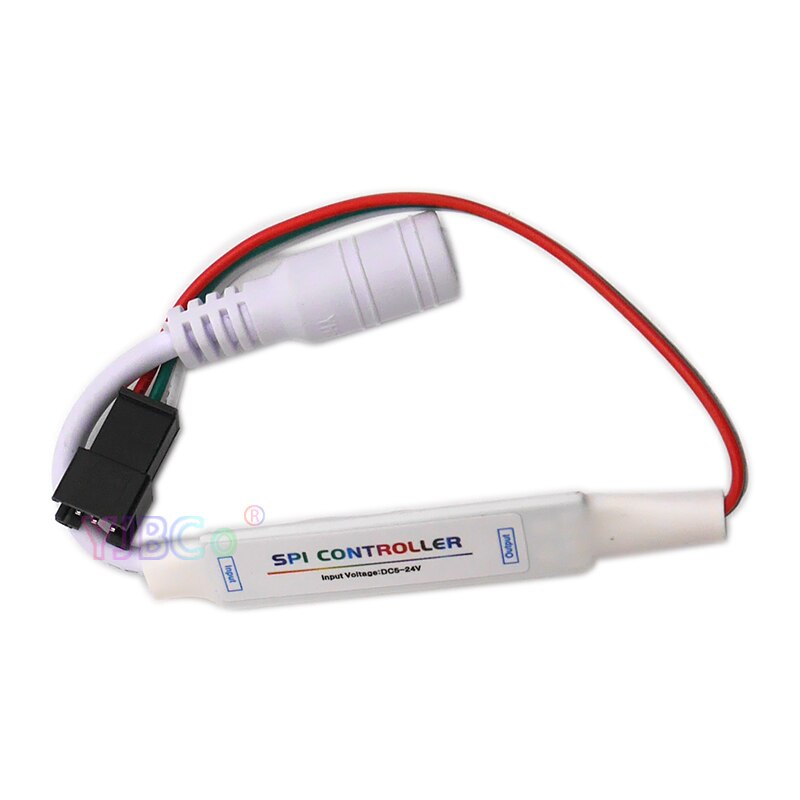 Mini SPI RGB LED Controller DC5V 12V 24V 2.4G RF t... – Grandado