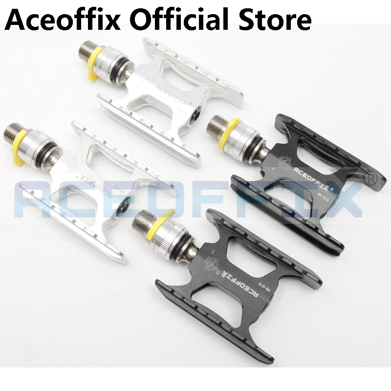 200g Aceoffix quick release Pedal for Brompton QR Pedal CNC steel axis 3 Bearing PD15S