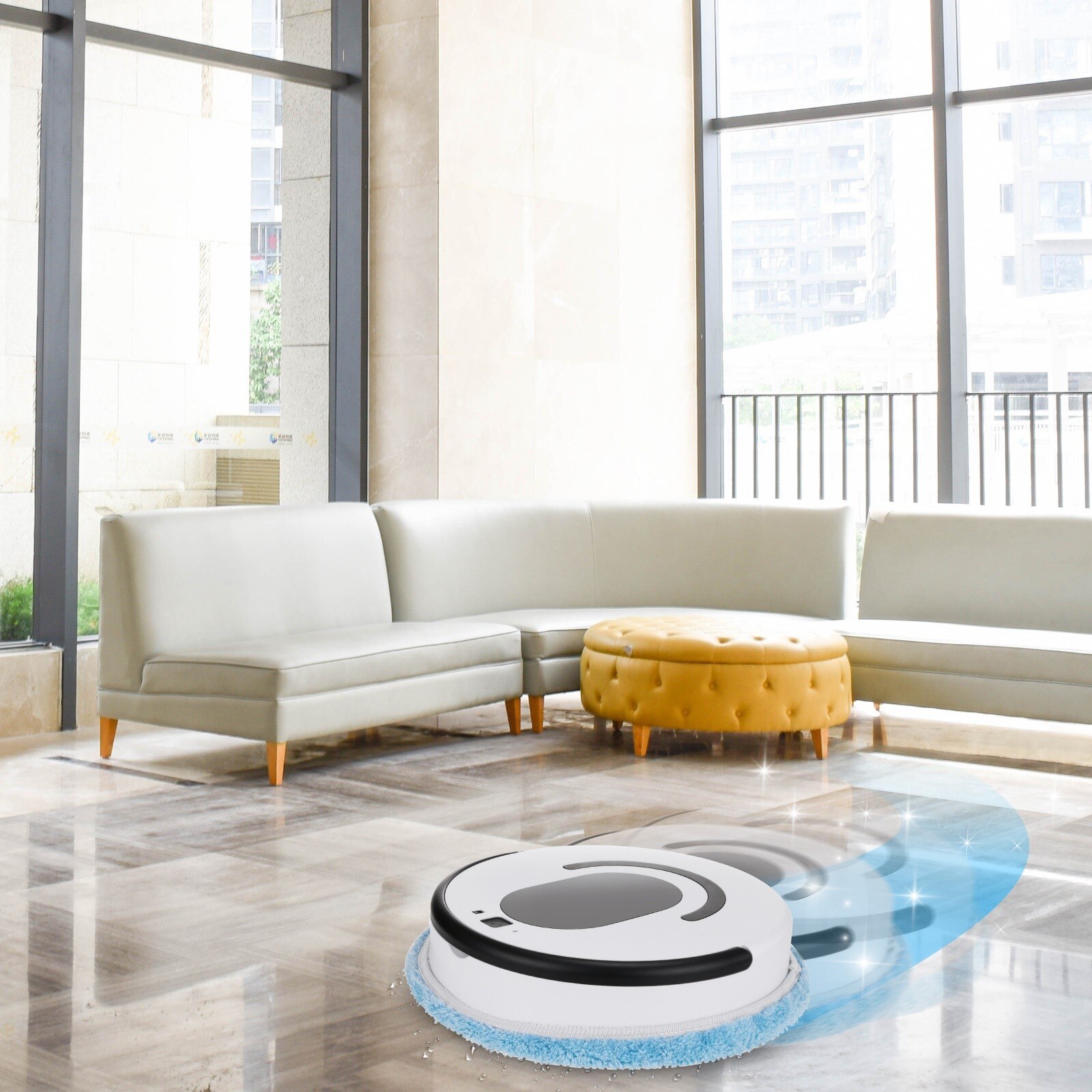 Intelligent Sweeping Robot Floor Washing Wiping Mopping Machine Wet/dry Cleaner