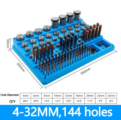 BT40 Tool Holder BT30 BT50 Storage Box Rack Milling Cutter Case Hard Plastic Tool Holder Organizer CNC Machining Center Tools: 34mm