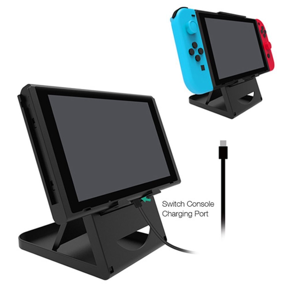 Foldable Game Console Stand Adjustable Portable Bracket Holder support for Nintend Switch Console stand holder support