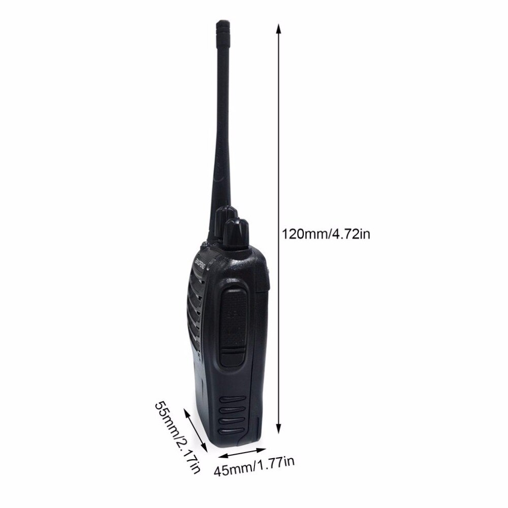 Baofeng BF-888S 2 PCS VHF/UHF Ricetrasmettitore FM portatile Ricaricabile Walkie talkie Due Sensi 5W 2-way ham radio comunicador EUplu