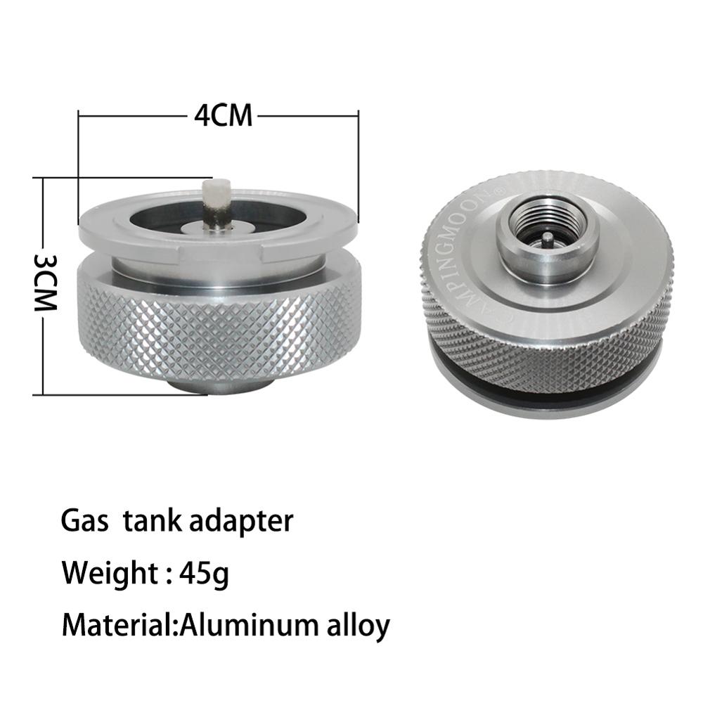 Outdoor Gas Herd Adapter Extension Tube Split Typ Ofen Konverter Stecker Aluminium Legierung Auto-off-Adapter