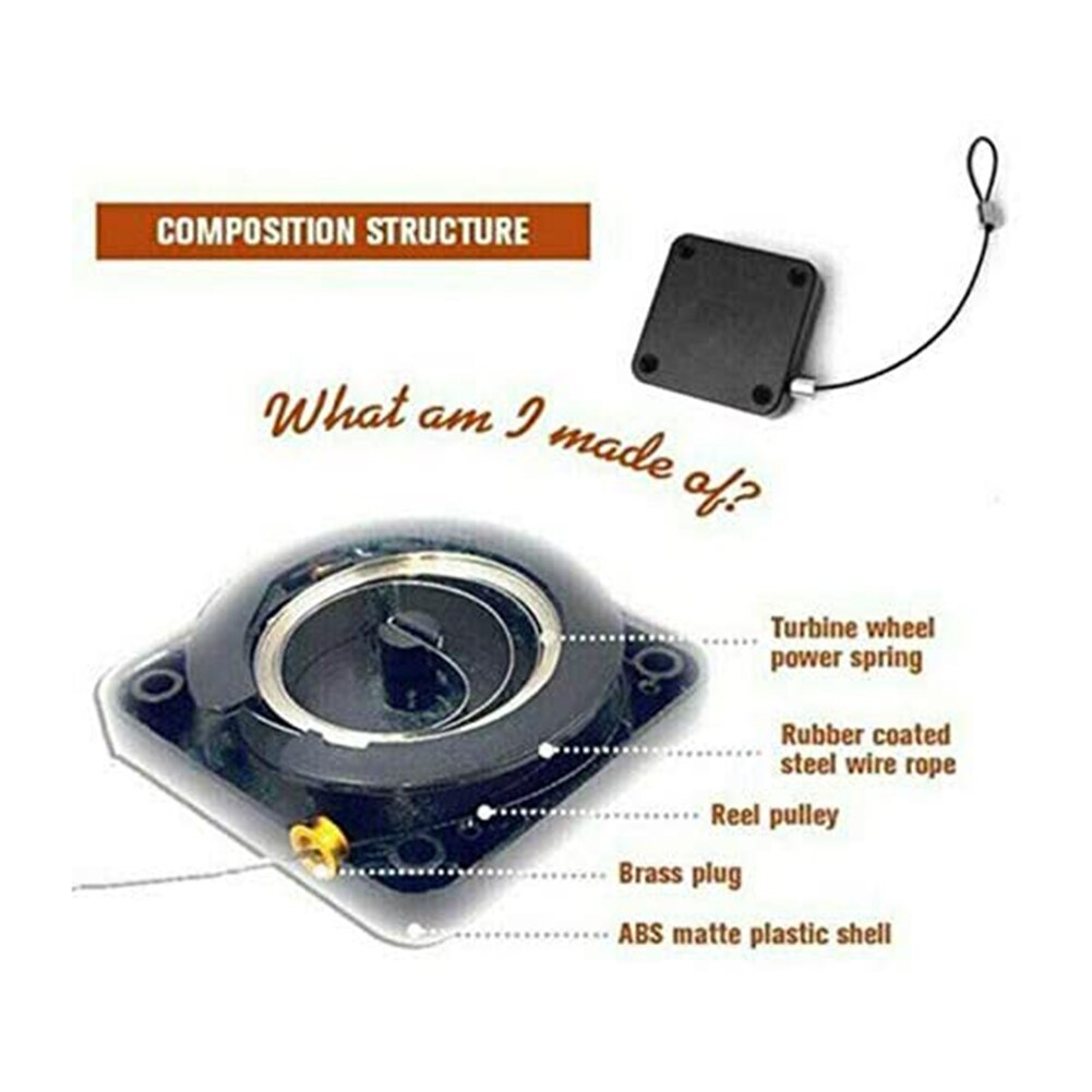 Automatic Door Closer Retractable anti-theft Punch Free Automatic Sensor Door Closer automatic recovery coil anti-theft