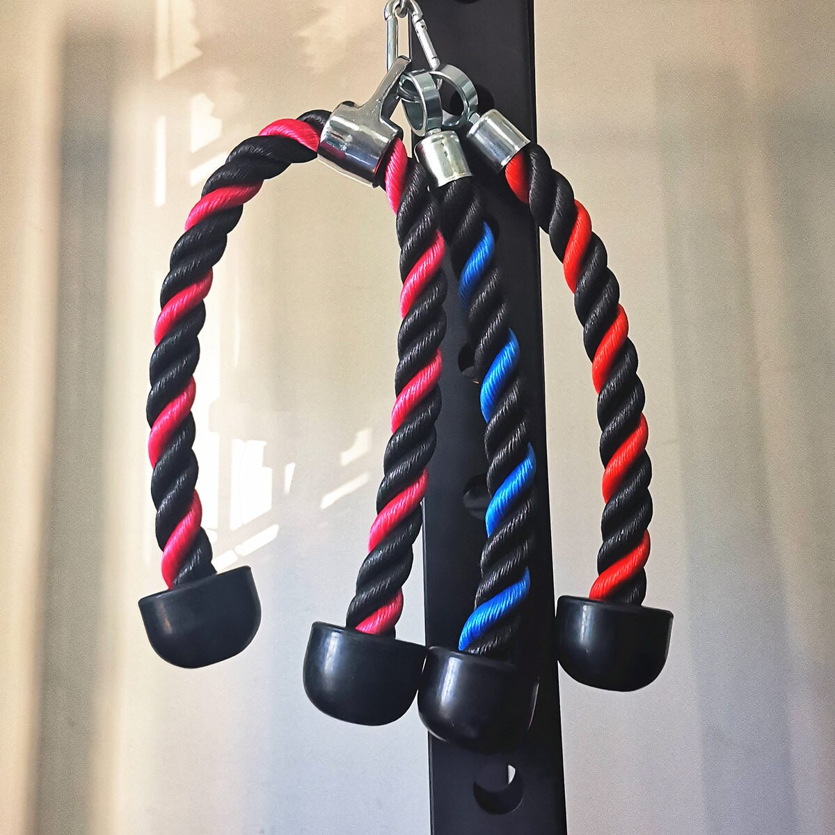 Corda para exercícios bíceps, treinamento a casa ou academia antiderrapante