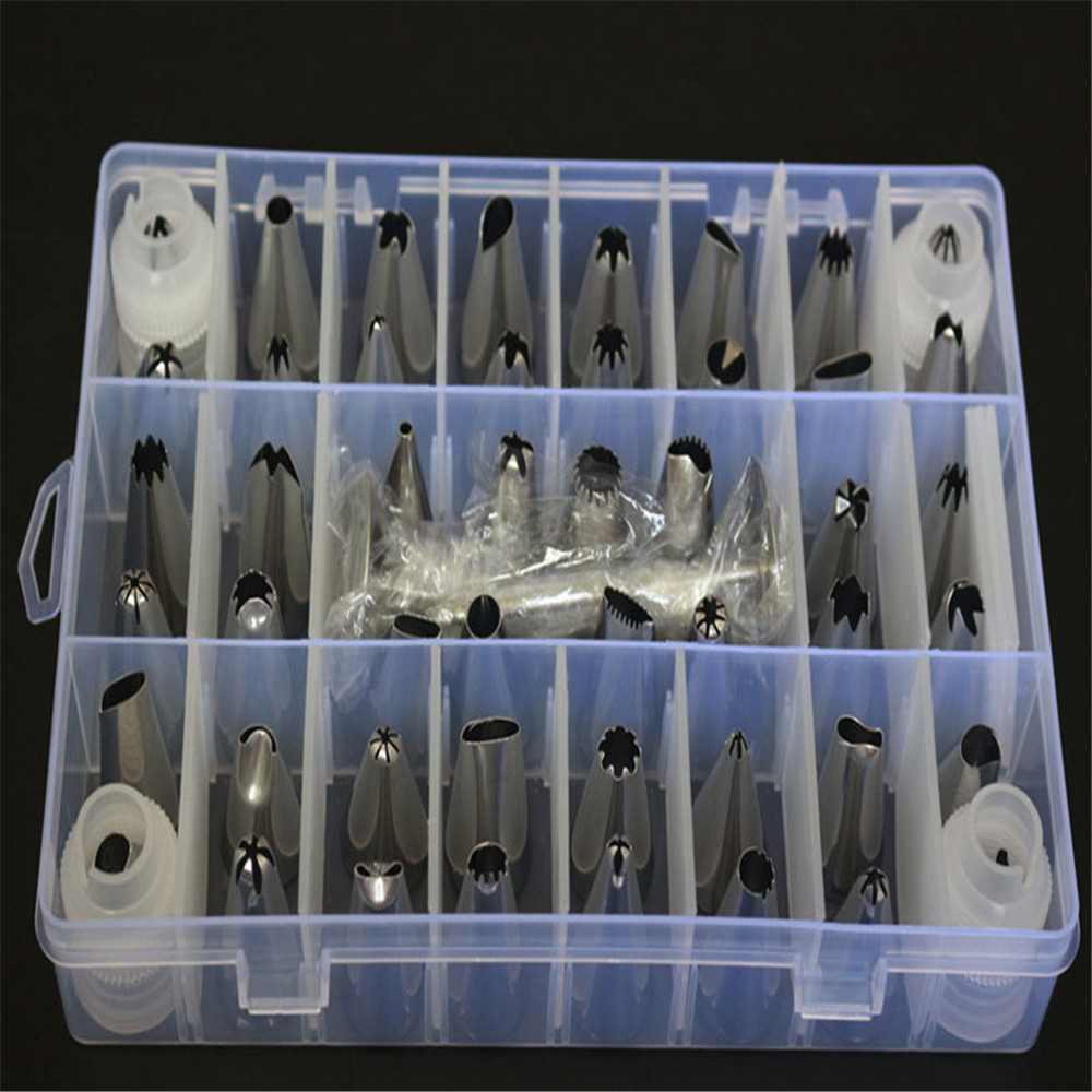 67 PCS Round Piping Tip Decorating Mouth Nozzle Pastry Tips Fondant Cake Decorating Sugarcraft Tool Pastry Tools Bakeware: C2023