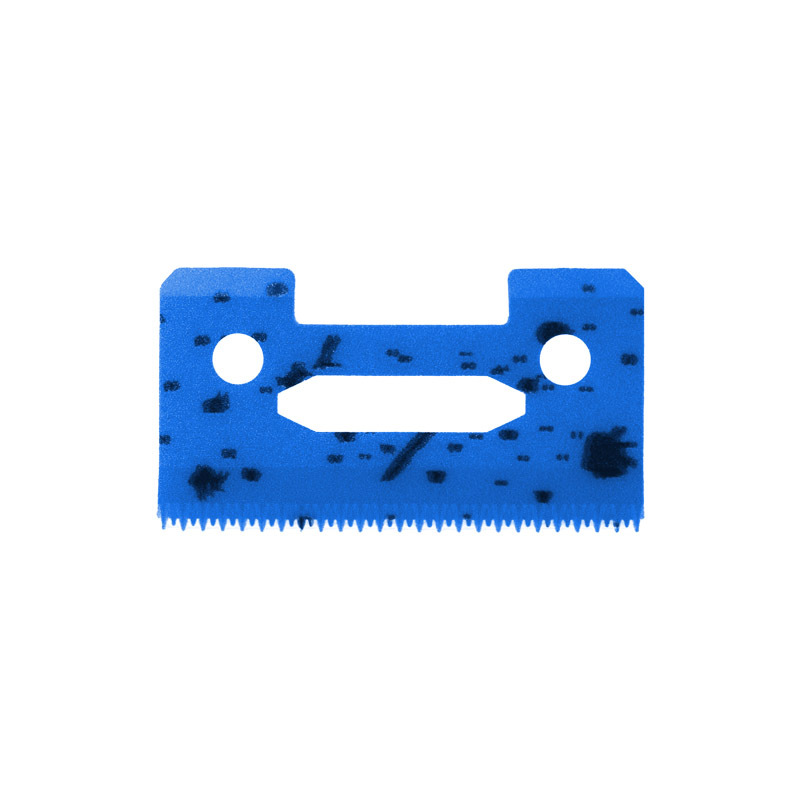 Cuchillas de cerámica para cortadora de pelo Wahl 8148, cabezal cortador de cerámica, cuchillas de repuesto, accesorios de peluquero: Azul