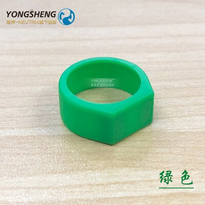 YS-CCR YONGSHENG For YS136N / YS137N XLR Plug Color Ring Multi-color Roll-proof Ring Marking Ring 10 colors: GREEN / 10PCS