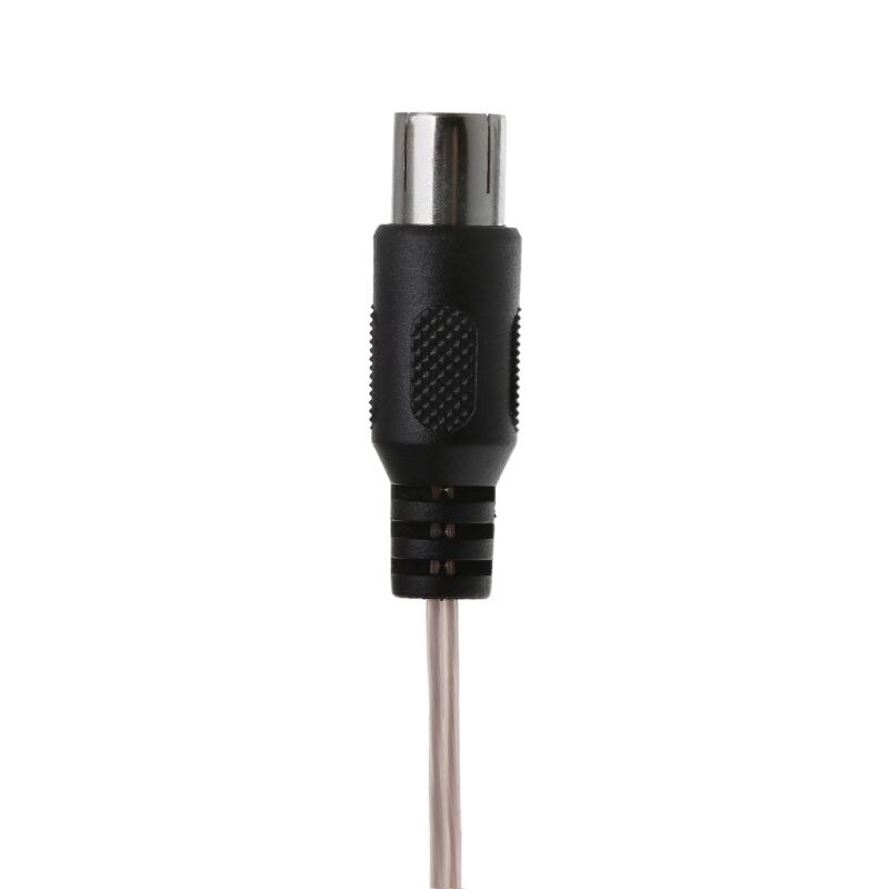 Antena antena dipolo, receptor de sinal fm, conector macho para tv, amplificador de cartão, para casa e interior 10166