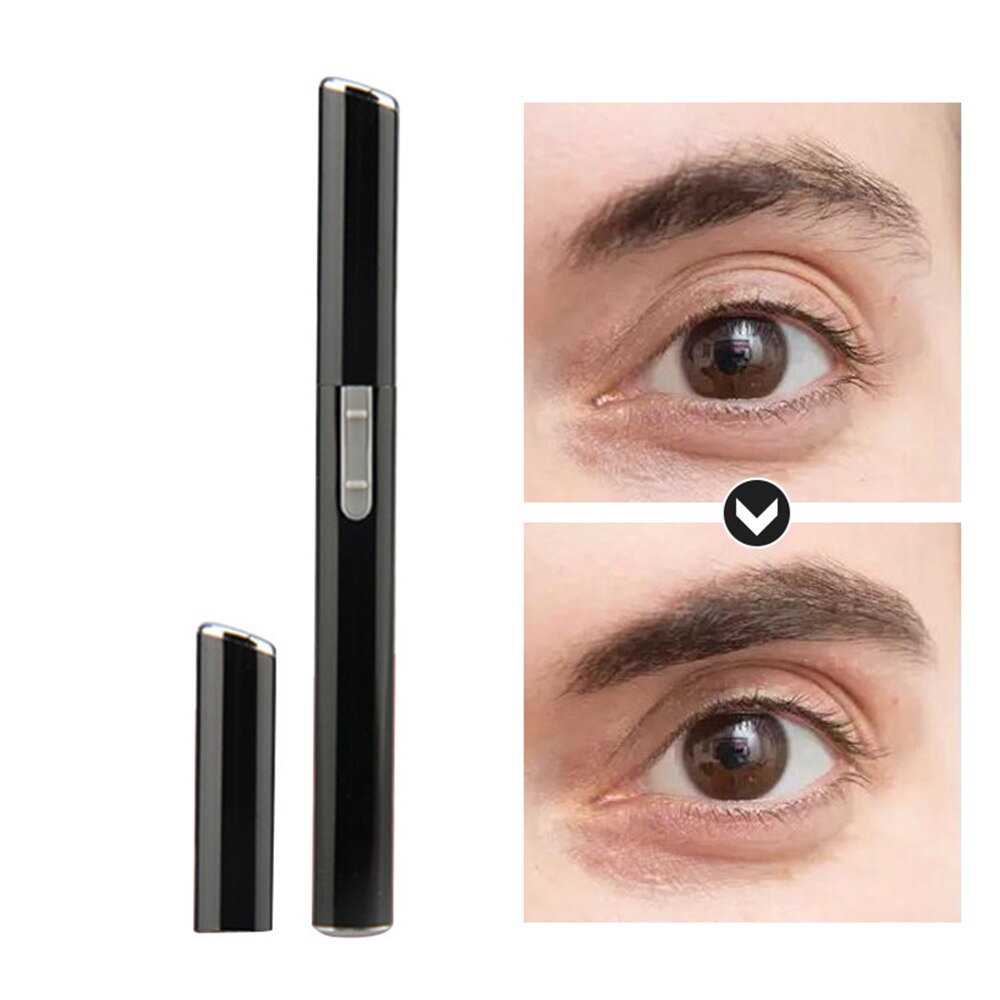 Mannen/Vrouwen Elektrische Wenkbrauw Scheerapparaat Zwarte Elektrische Wenkbrauw Trimmer Beauty Tools De Huid Niet Kwetsen
