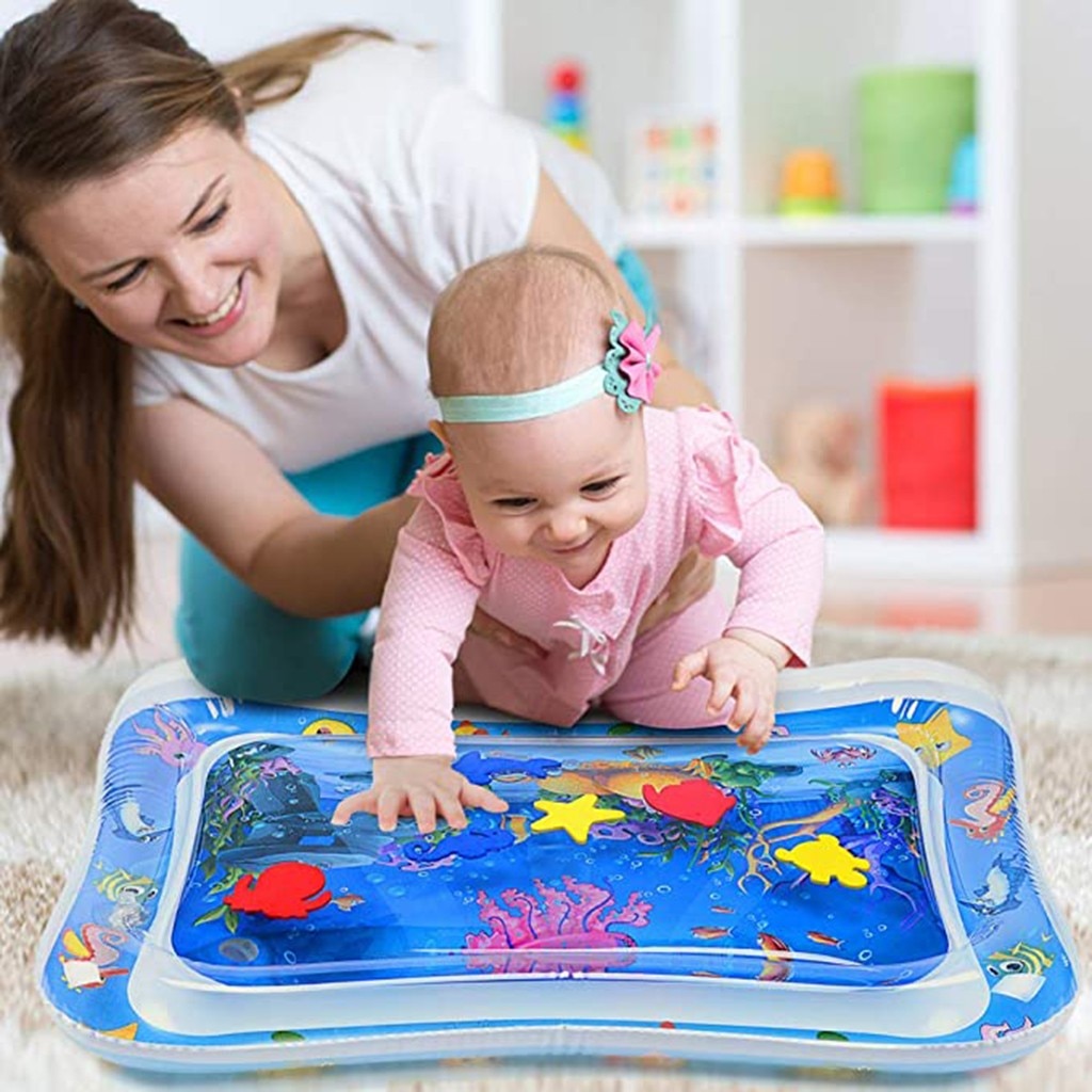 Baby Water Mat Inflatable Patted Pad Cushion Infant Toddler Water Play Mat for Children Education Developing Toys#45