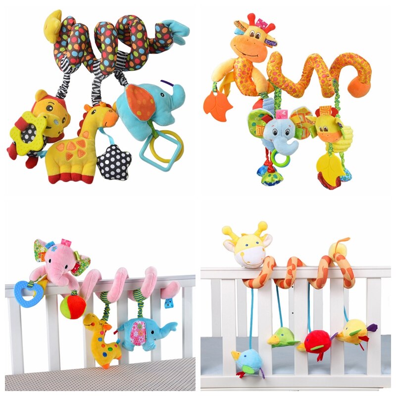 Grzechotka zabawki dla niemowląt słoń zabawki dla dzieci 0-12 miesięcy noworodek robić łóżeczka wózka zabawki edukacyjne zabawki mobilne Bebek Oyuncak
