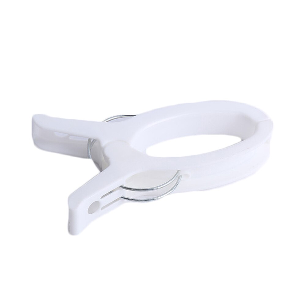 ¡Novedad de ! 1 pieza de pinzas de ropa de plástico perchas pinzas para ropa potentes y resistentes percheros decorativos para colcha: Blanco
