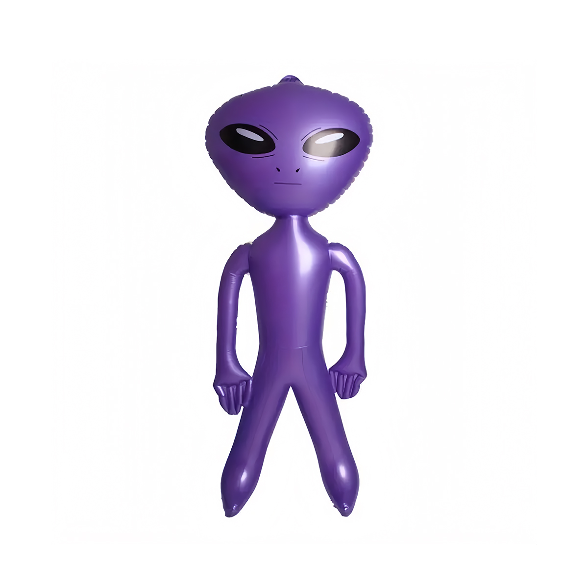 Cross-border spot inflatable alien doll, Halloween bar decoration toy, cartoon air model inflatable alien: L / Red