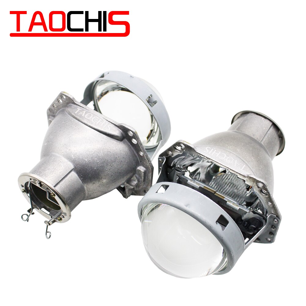 TAOCHIS 3,0 zoll Kopf licht nachrüsten HELLA 3R G5 bi Xenon projektor linse Mit H7 Halogen Projektor Xenon LED lampen: nur Linse