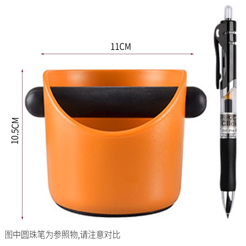Anti Slip Shock-absorbent Espresso Knock Box Anti Slip Coffee Grind Dump Bin Waste Bin With Detachable Knock Bar For Barista: Style A3