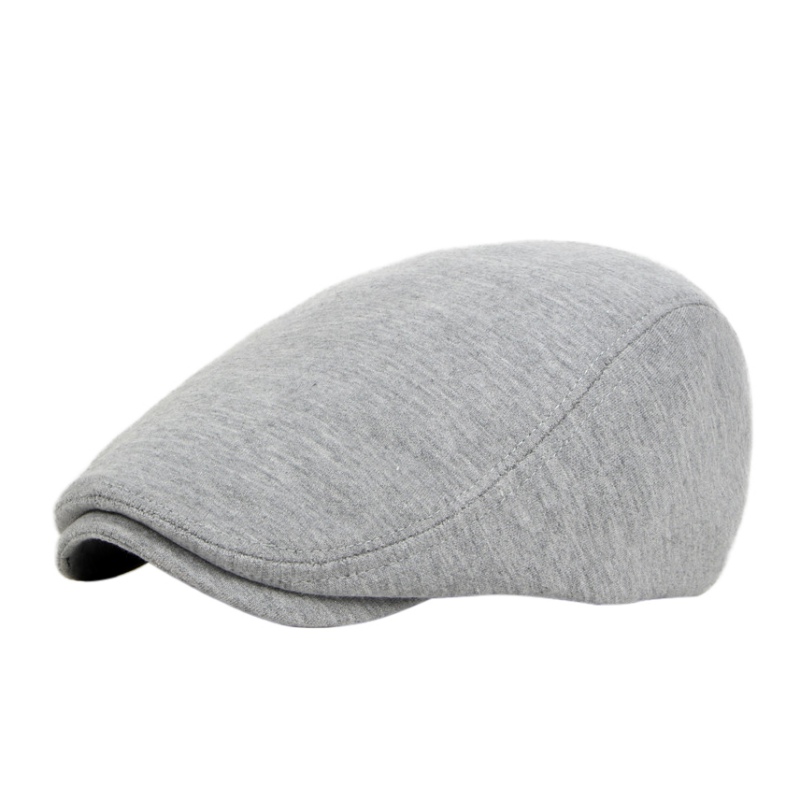 Outdoor Golf Hoed Mannen Vrouwen Zon cap dames lente en herfst winter outdoor forward knit mannen \'s baret Voor alle Seizoenen: light gray