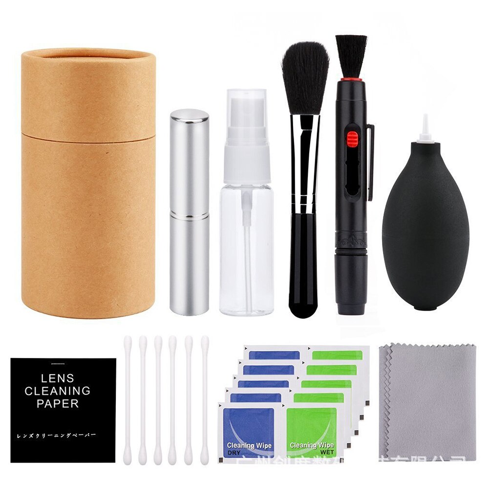 Camera Cleaner Set DSLR Lens Digital Camera Sensor Cleaning Tools Brush Tweezers Kit for Mobile Phone/Headphone/Computer/W: 03