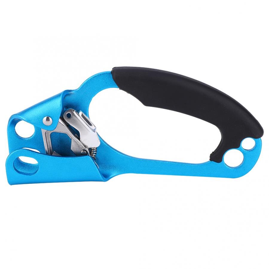 Outdoor Sports Rock Climbing Right Hand Ascender Device Aluminum Alloy Mountaineer Handle Ascender Climbing Rope Tools